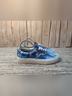 Vans Era 'Solar Floral' in "True Blue/Marshmallow" Size 7 Women/5.5 Men